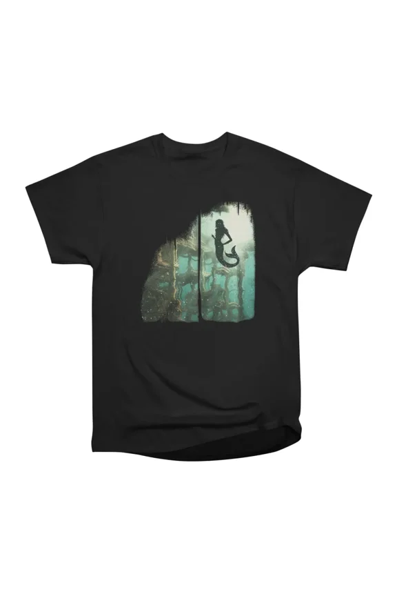 Underwater Under What Mermaid T-Shirt Tee Gift For Him Merch For Her Apparel For Friend 8