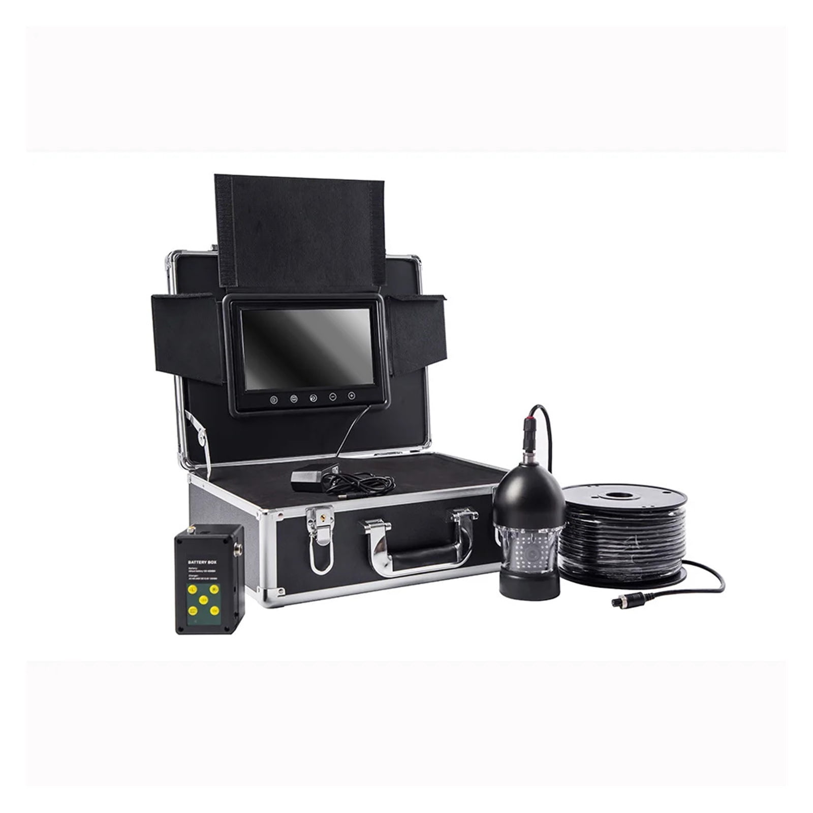 Underwater Video Fishing Finder Kit 12 Infrared 24 White LED Camera with Control and 5mm Cable ,High Accuracy Identification