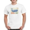 thumbnail image 1 of Underwater Whale T-Shirt Men -Victoria Borges Designs, Male 3X-Large, 1 of 4