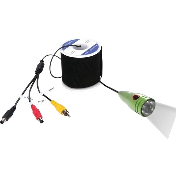 Underwater Winter Fishing Camera Fish Finder Head With 6PCS 1W LED White Lamp Lights ,Essential Tool for Anglers