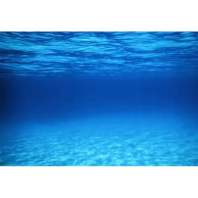 Underwater World Backdrop Deep Blue Water Photography Background Under The Sea Ocean Diving Summer Pool Party Banner Undersea Fish Tank Aquarium Decors Photo Booth Props