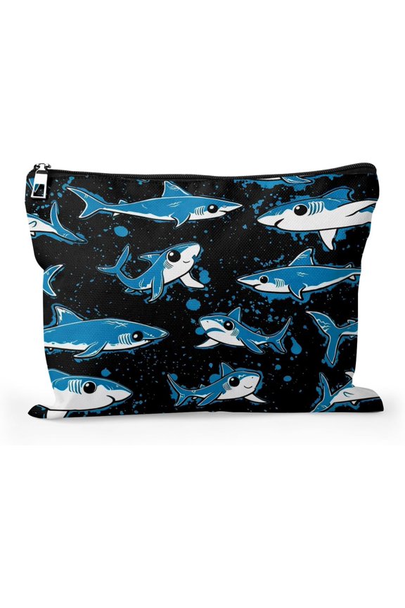 Underwater World Makeup Bag Toiletry Bag Bag for Women Large Capacity Makeup Bags Travel Toiletry Bag Accessories Organizer 10 * 8in