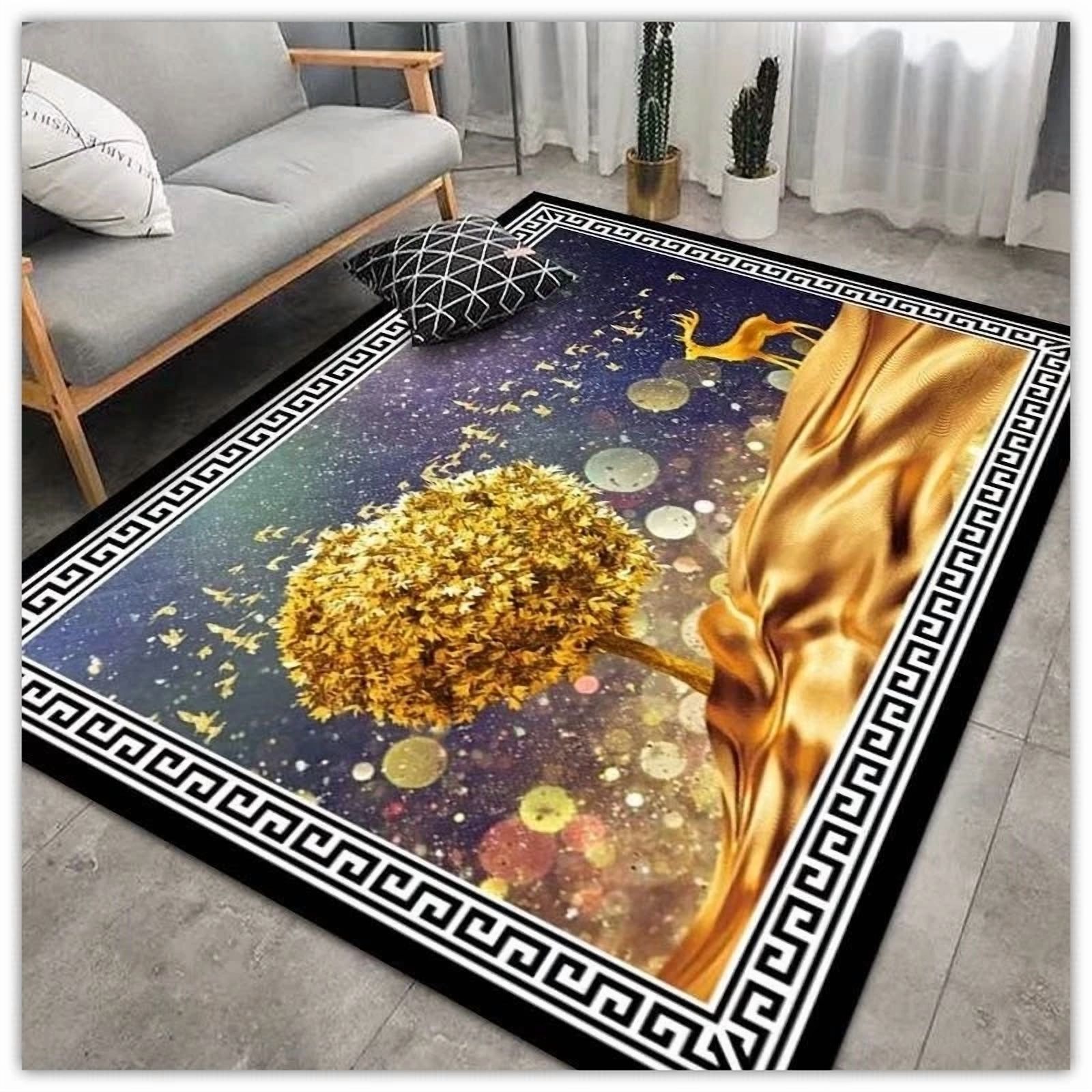 Underwater World Ocean Animal Carpet 3D Dolphin Fish Area Rug for ...