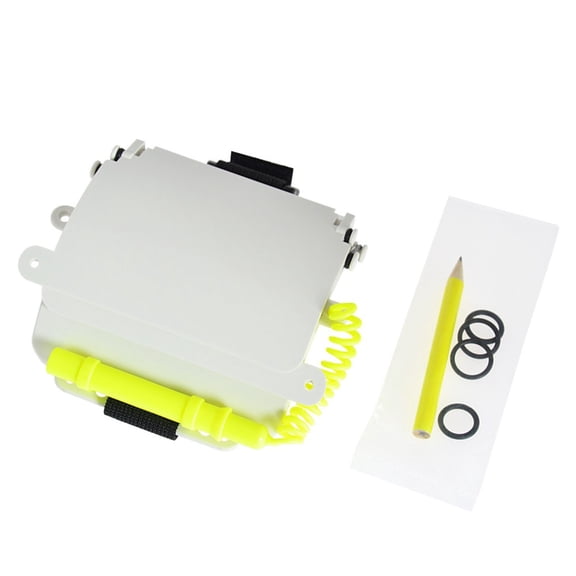 Underwater Glow in the Dark Wrist Writing Board for Divers Snorkeling Communication Dive Accessory Gear