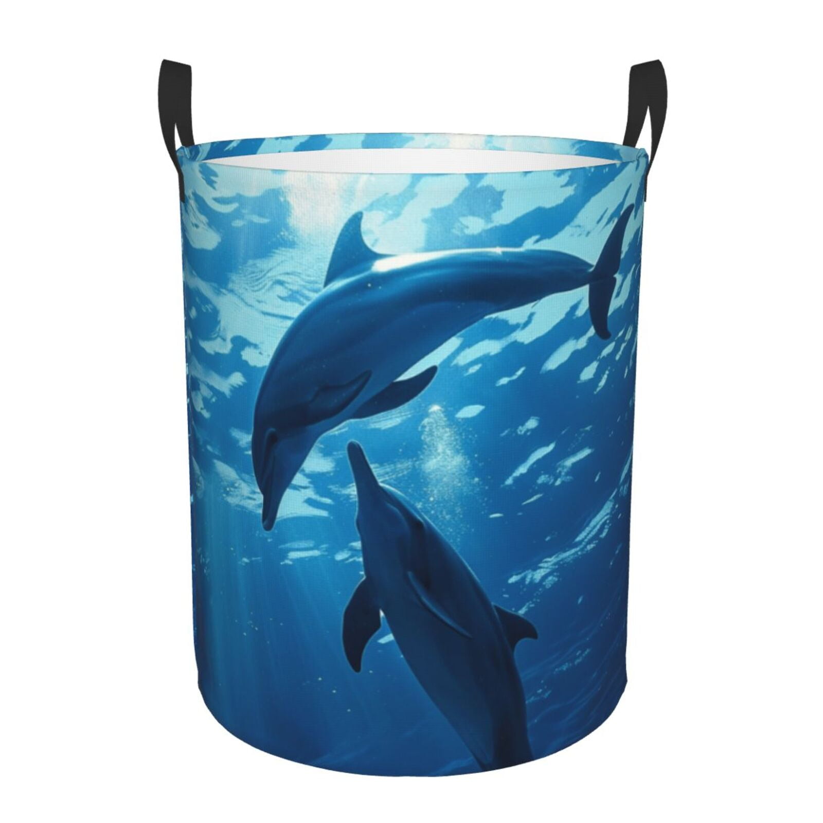 Underwater closeup Circular Gift Dirty Clothes Storage Bucket Gift