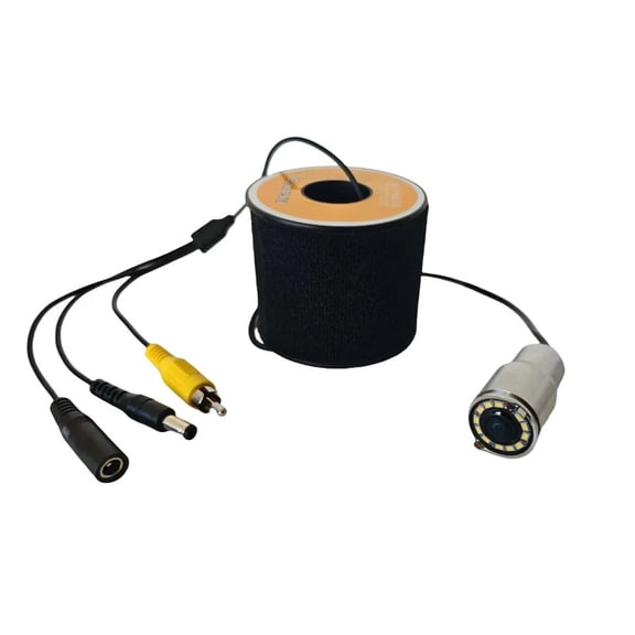 Underwater fishing camera accessories for Fish Shape Boat Ice Fishing 15/30/50m Cable 12 LEDS light Night Vision IP68 waterproof ,Essential Tool for Anglers