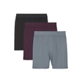 thumbnail image 1 of Underwear Boxers, 3-Pack, SuperSoft Knit Sleep Boxers for Men, Viscose from Bamboo, 1 of 10