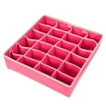 thumbnail image 1 of Underwear Drawer Organizer, Drawer Divider, Foldable Closet Storage Boxes Dresser Drawer Organizers for Underwear, Socks, Clothes, Stockings, Scarves, Ties and Bras Underwear Organizer Dividers, 1 of 6