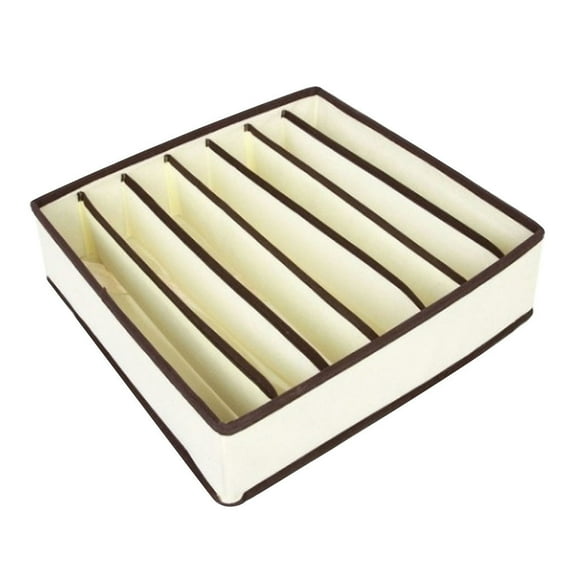 Underwear Drawer Organizer, Drawer Divider, Foldable Closet Storage Boxes Dresser Drawer Organizers for Underwear, Socks, Clothes, Stockings, Scarves, Ties and Bras Underwear Organizer Dividers