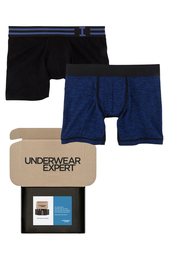 Men's Boxer Briefs Curated Mystery Box, 2 Pairs