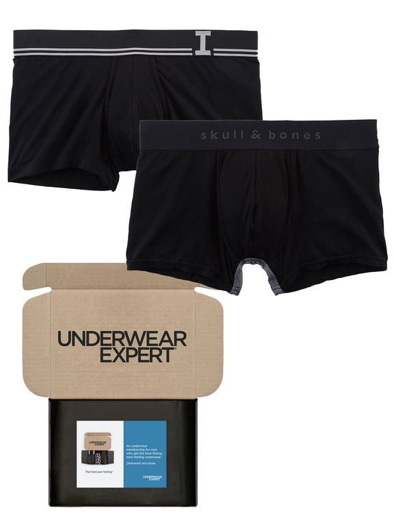 Men's Trunks Curated Mystery Box, 2 Pairs