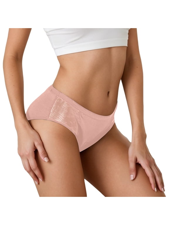 Underwear For Women Menstrual Panties Postpartum Easy Clean Teens Brief