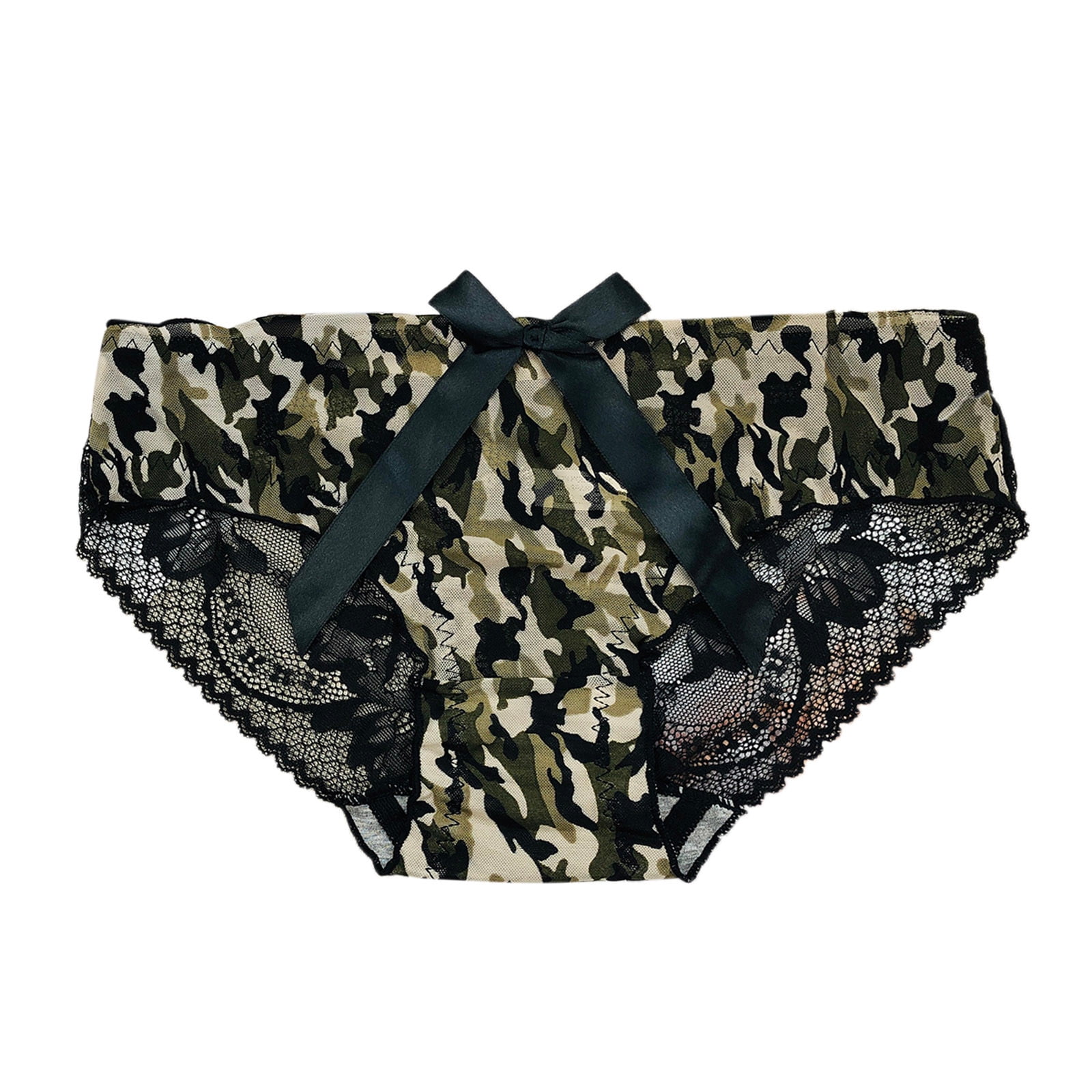 Underwear For Women Plus Size Cotton High Cut String Bikini Stretch Low