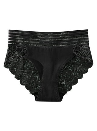 Tommy Hilfiger Women's Briefs 4 Pack Lace Panties Soft Cotton