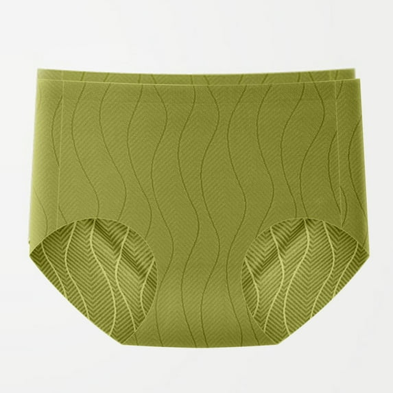 Underwear For Women Underwear Briefs High Waist Full Coverage C Section Seamless Soft Panties Yoga Briefs