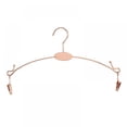thumbnail image 1 of Underwear Hangers Metal Bra Clips Socks Panty Racks Home Drying Clothes Hanger With Clips, 1 of 6