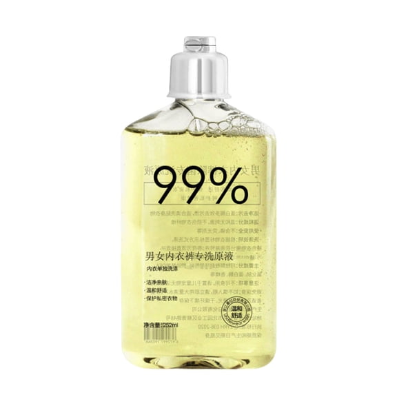 Underwear Laundry Detergent 252ml - Gentle Stain Remover & Deodorizer For Delicates Lingerie Silks Lace 1 Pack