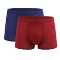 thumbnail image 1 of Underwear Man Mens Breathable Boxer Briefs 2 Pack Men's Underwear Men Cotton Underwear Cotton Underwear Underwear Mens Boxer Brief, 1 of 4