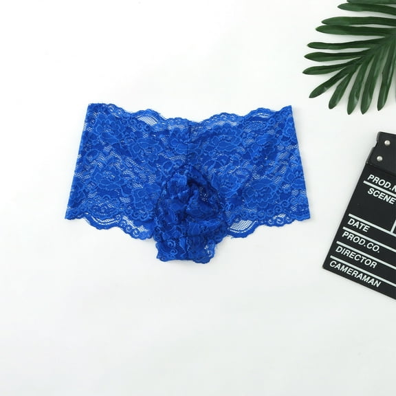 Underwear Men Lace Underpans Sports Breathable Soft Underwear