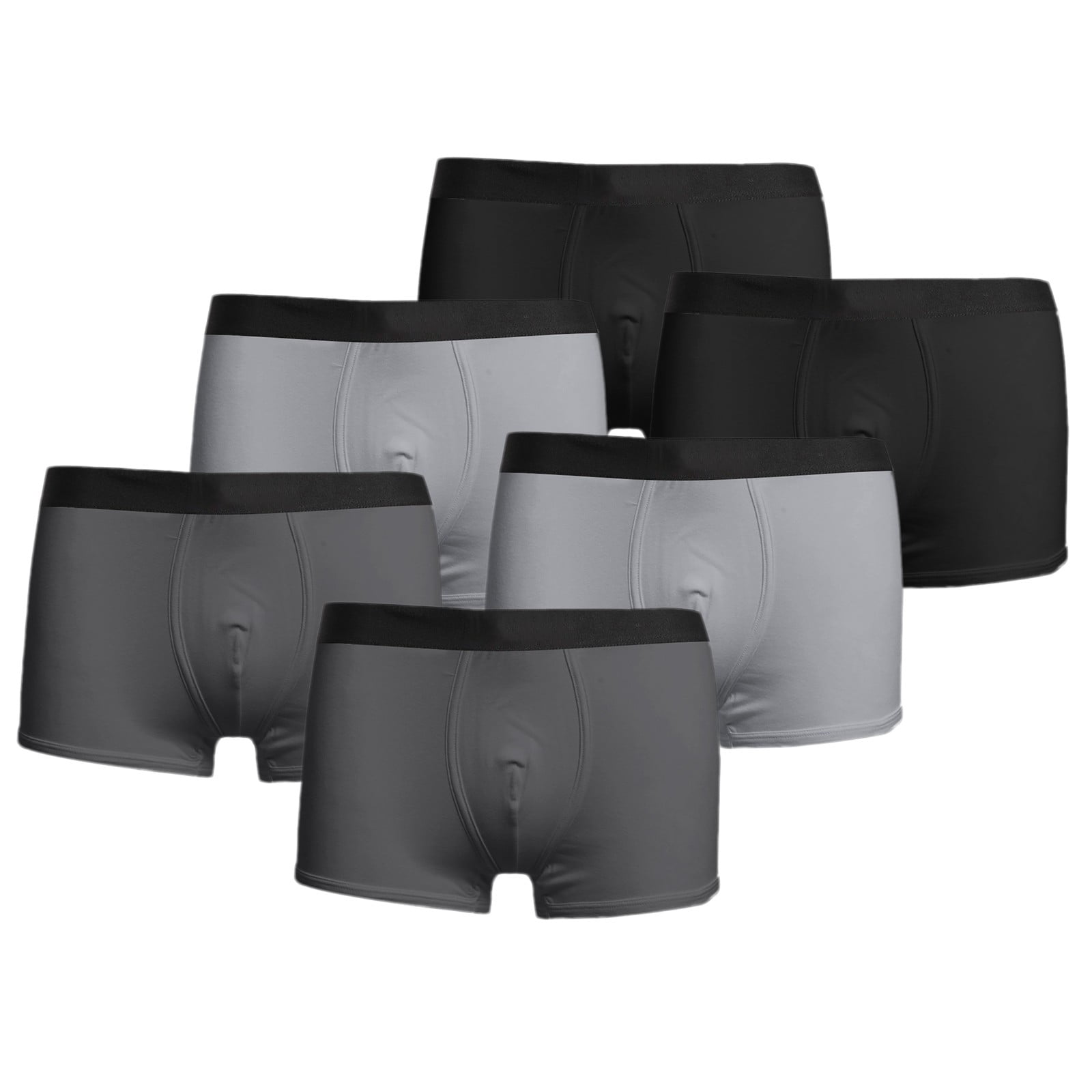 Mid Rise Boxers Underwear Men Mid Rise Underwear Combination Breathable Boxer Shorts ...