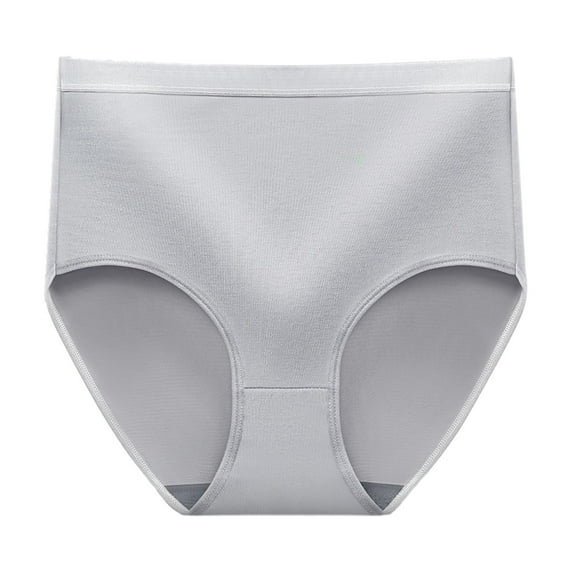 Underwear Panties Brief Panties for Women High Waisted Underwear Comfy Underwear for Women Underwear Women Breathable Underwear Gray M