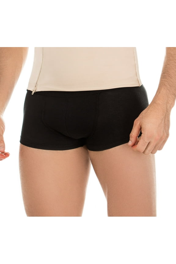 Underwear Shapewear Fajas Colombianas Men's Boxer Body Shaper Butt Lifter Fajas Levanta Cola Push Up Short-Fajas Reductoras Y Moldeadoras