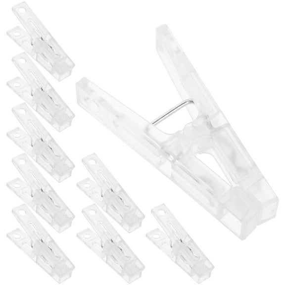 Underwear Sock Clip Clothes Pins Rack Windproof Quilt Clamps Small White Clothing Clips Organizer