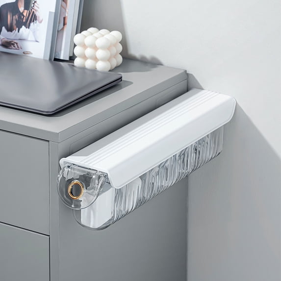 Underwear & Socks Storage Box, Wall-Mounted Drawer Organizer, 6-Grid Storage Box, Dustproof Plastic Organizer, Small Item Storage Box, Multi-Purpose Storage, Compact, Space-Saving