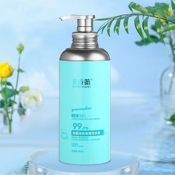 Underwear Wash Solution under $5! CQCYD Underwear Laundry Detergent, Intimate Apparel Cleaning Solution, 680ml Fragrant Washing Liquid for Delicates, Gentle Stain Remover for Hand Wash Machine Wash