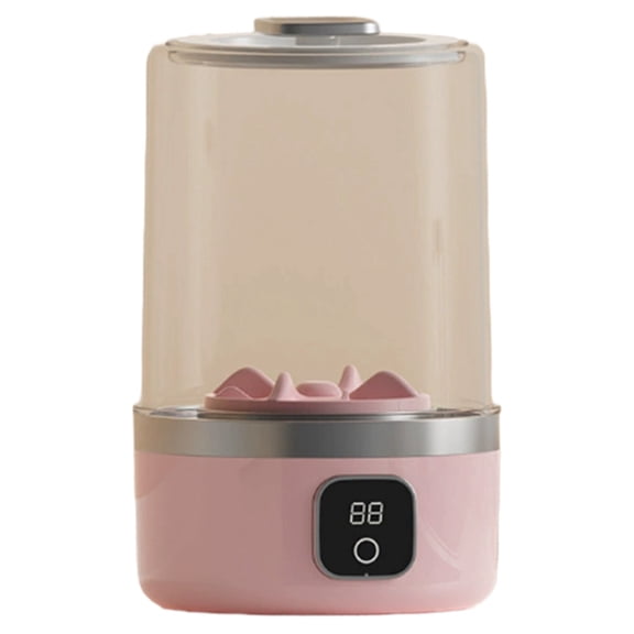 Underwear Washing Machine Laundry Washer Cleaning for Underwear Rechargeable Baby Clothes Cleaning Appliance Pink