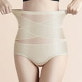 thumbnail image 1 of uublik Underwear Women Briefs High Waist Breathable Briefs Soft Underpants Ladies Stretch Panties Shaping Underwear for Women Beige, 1 of 3