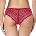 thumbnail image 1 of Underwear Women Pack Cotton Women's Lace Panties Underwear Satin Panties Lace Briefs Soft Undies Breathable Underpants Cotton Underwear for Women High Waist Wine L, 1 of 4