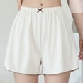 thumbnail image 1 of Underwear Women Pack Plus Size Women Solid Color Patchwork Briefs Panties Underwear Knickers Underpants White L, 1 of 3