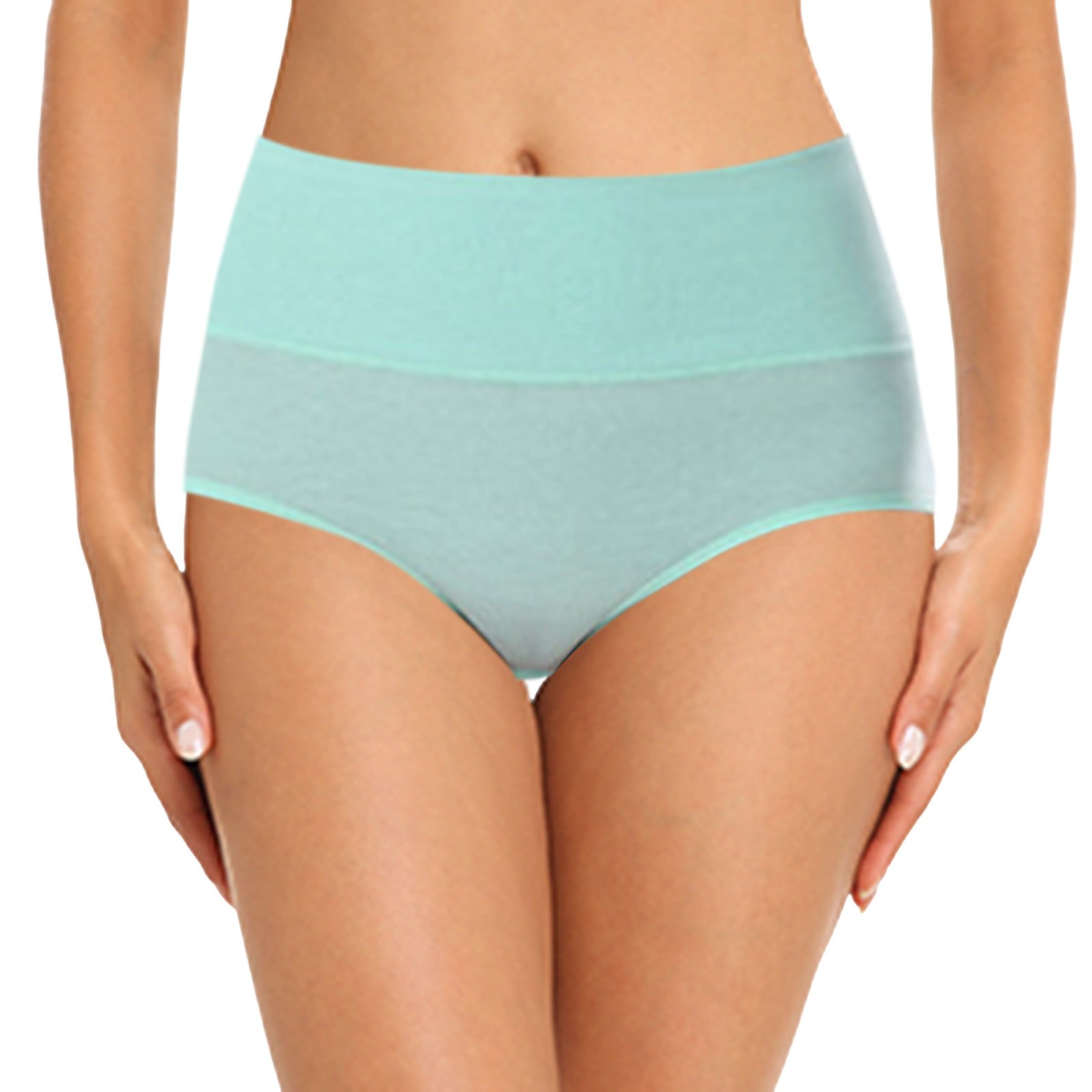 Underwear Women Pack Solid High Waist Plus Size Menstrual Pants Pure Menstrual Plus Briefs