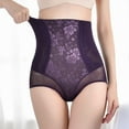 thumbnail image 1 of Underwear Women Pack Thong Shapewear Tummy Underwear - Womens High Waisted Shapewear Panties Body Shaping Briefs Girdle Compression Panty Butt Lifter Briefs Briefs Women Purple XXL, 1 of 7