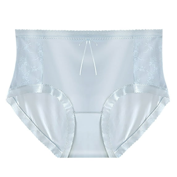 Underwear Women Plus Size, Women's Solid Color Plus Size Lightweight Plastic Version Seamless Oversized Underwear