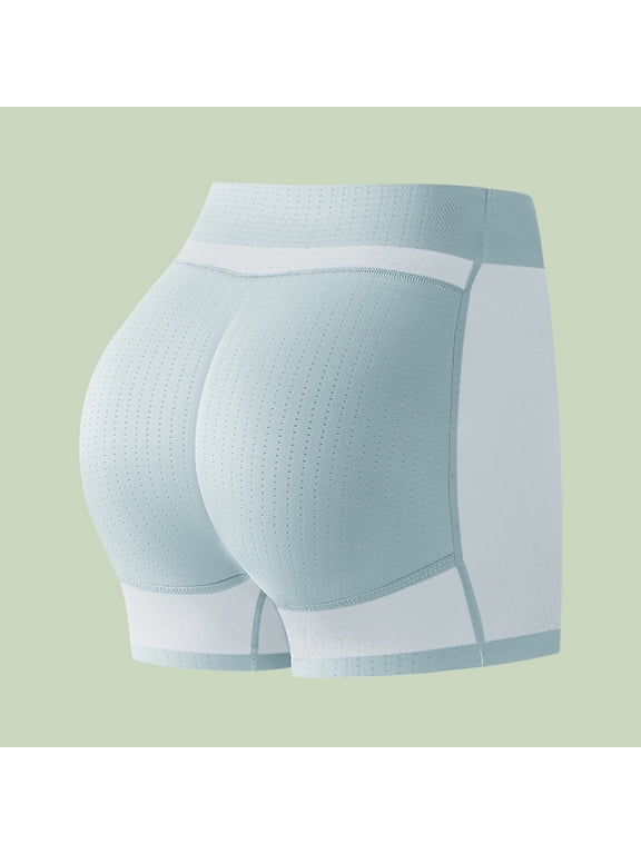 Underwear Womens ZDNIXIAN Womens Seamless Hip Lifting Shaping Briefs Butt Pad Underwear