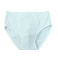 thumbnail image 1 of Underwear for Boys Briefs Solid Color Comfortable Breathable Underpants Elastic Waist Lightweight Classic Light Blue Boys Boxers Sizes 5-6, 1 of 7