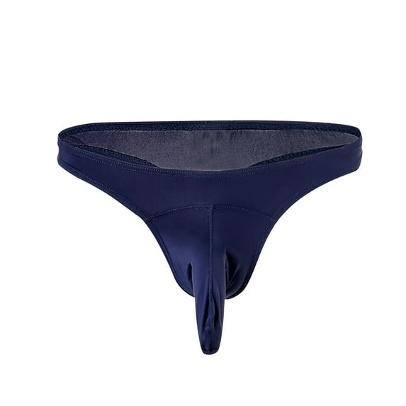 Underwear for Men Mens Solid Color Briefs Fashion Underwear Personalized Low-Waist Hoop Panties Buttock Covering Briefs Mens Underwear Briefs