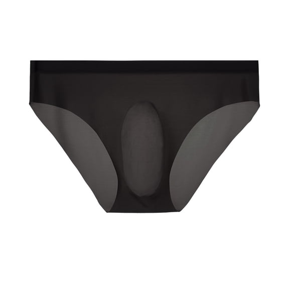 Underwear for Men One-Piece 3d Seamless Ice Silk Underpants Breathable Brief Panties
