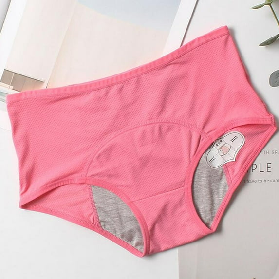 Underwear for Women Bikini Briefs Leak Proof Menstrual Period Physiological Waist Pants Panties Saving on Clearance