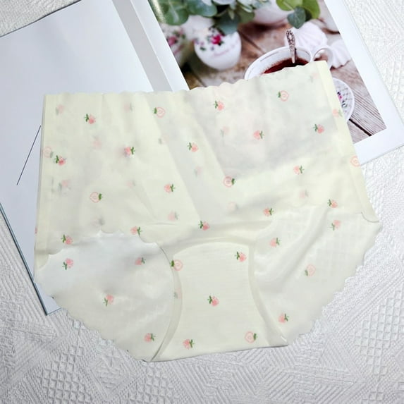 Underwear for Women Clearance, Seamless Thin Strawberry Briefs For Women