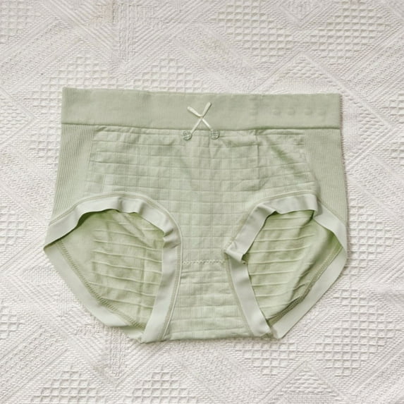 Underwear for Women Clearance, Women's Mid-waist Belly Lift Breathable Cotton Girls Briefs