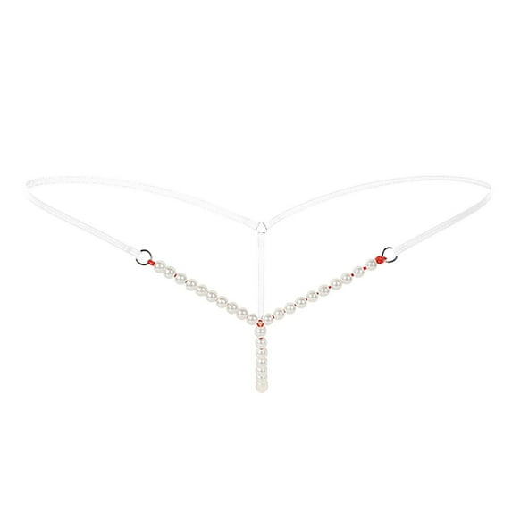 Underwear for Women Fashionable And Challenging One Size Funny Womens Underwear Pearl Massage T-Shaped Pants Pants for Women