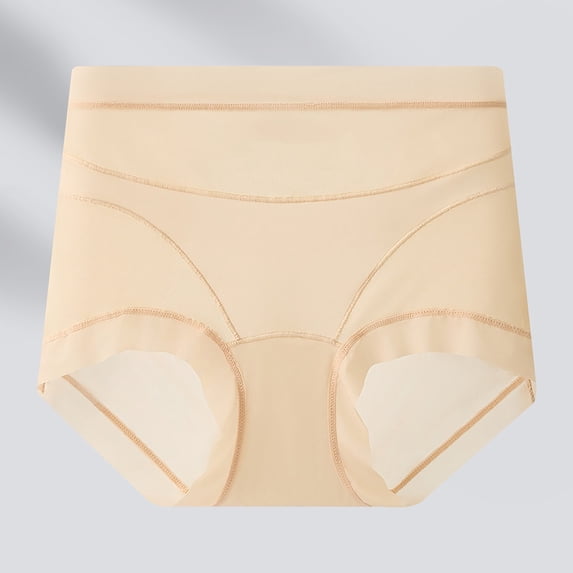 Underwear for Women JIANLAI Tummy Control Shapewear Panties High Waisted Shaping Underwear Lace Body Shaper Girdle Beige