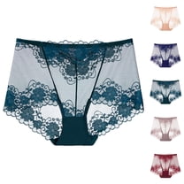Underwear for women lace mesh panties – Butterfly bow cross cut-out panties for women, sexy seamless underwear for women, sheer women’s panties for clubwear or romantic date nights