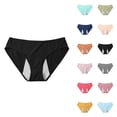 thumbnail image 1 of Underwear for women lace panties – Lacy low-rise crotchless see-through underwear for women, seamless cotton gusset panties women for romantic moments or clubwear, 1 of 4