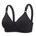 thumbnail image 1 of Underwire Bras for Women Adjustable Strap Compression Push up T-shirt Bras No Rims Seamless Convertible Bralettes, 1 of 2