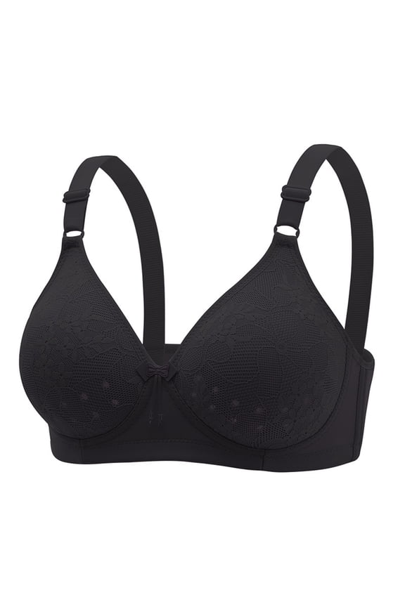 Underwire Bras for Women Adjustable Strap Compression Push up T-shirt Bras No Rims Seamless Convertible Bralettes