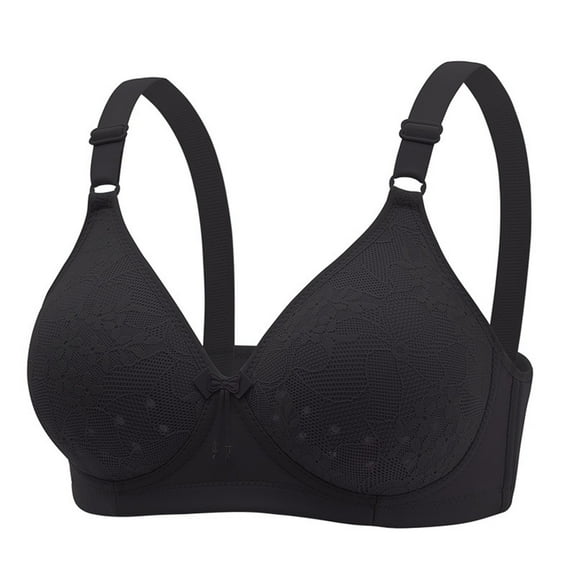 Underwire Bras for Women Adjustable Strap Compression Push up T-shirt Bras No Rims Seamless Convertible Bralettes